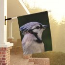 Decorative House Flag Size 24.5'' × 32'' Blue Jay Bird
