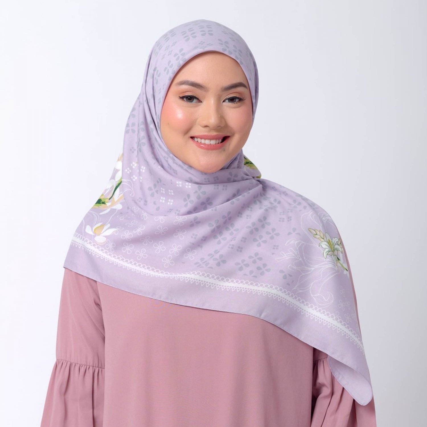 Tuberose Rectangular Veil: A Classic Touch with Dark Colors, Hijab, Hijab for Muslim, Women Hijab 1