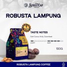 Lampung Robusta Roasted Coffee Beans (200g)