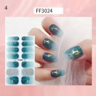 Nail Stickers Butterfly Flower Nail Art Waterproof Transfer Decal model FF3024