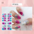 Nail Stickers Butterfly Flower Nail Art Waterproof Transfer Decal model FF3031