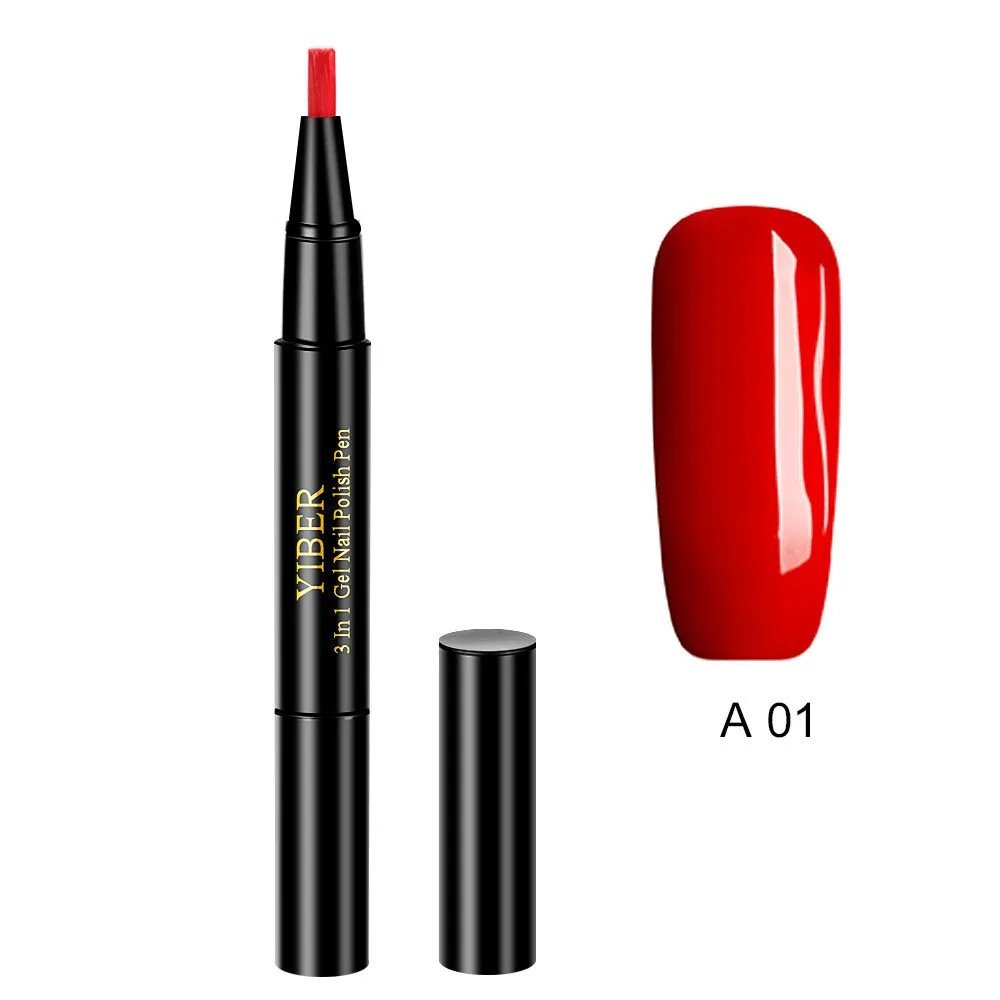 Nail Pen One Step Gel Varnish Hybrid Base Coat Special Pencil A-01