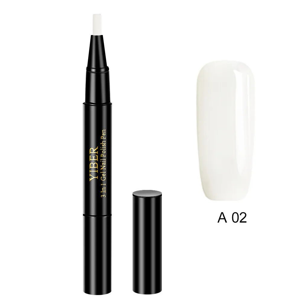 Nail Pen One Step Gel Varnish Hybrid Base Coat Special Pencil A-02