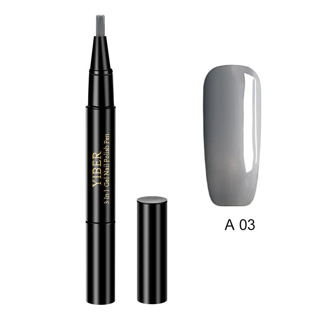 Nail Pen One Step Gel Varnish Hybrid Base Coat Special Pencil A-03
