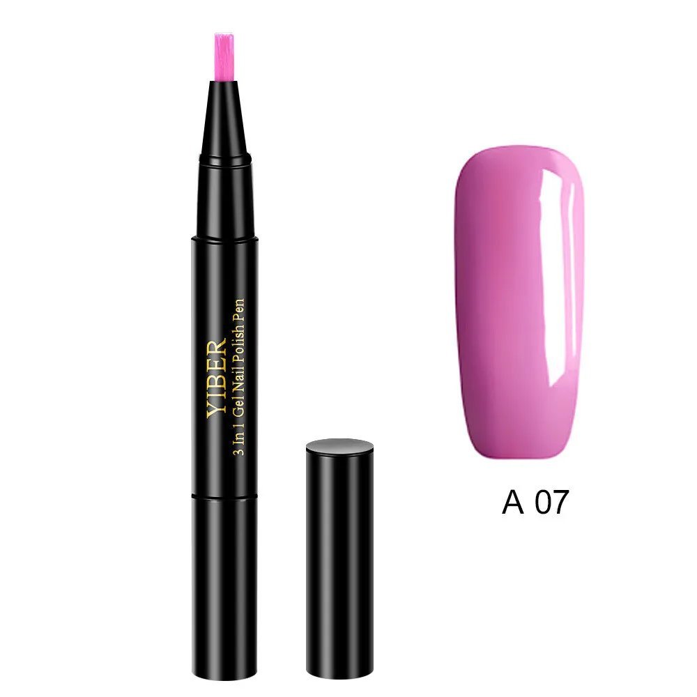 Nail Pen One Step Gel Varnish Hybrid Base Coat Special Pencil A-07