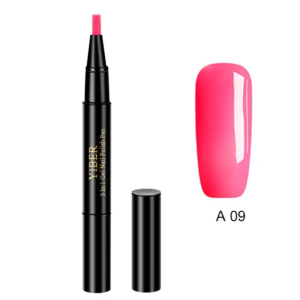 Nail Pen One Step Gel Varnish Hybrid Base Coat Special Pencil A-09