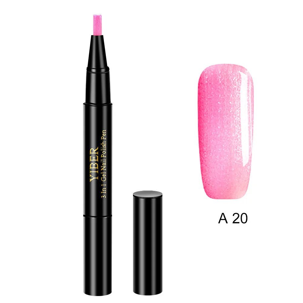 Nail Pen One Step Gel Varnish Hybrid Base Coat Special Pencil A-20