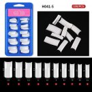 100Pcs Half Full Cover Nails Artificial False Nail Tips Model #5