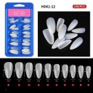 100Pcs Half Full Cover Nails Artificial False Nail Tips Model #12