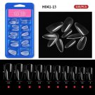 100Pcs Half Full Cover Nails Artificial False Nail Tips Model #13