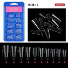 100Pcs Half Full Cover Nails Artificial False Nail Tips Model #15