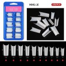 100Pcs Half Full Cover Nails Artificial False Nail Tips Model #20