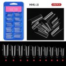 100Pcs Half Full Cover Nails Artificial False Nail Tips Model #21