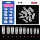 100Pcs HalfFull Cover Nails Artificial False Nail Tips Model #4