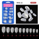 100Pcs HalfFull Cover Nails Artificial False Nail Tips Model #22