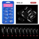 100Pcs HalfFull Cover Nails Artificial False Nail Tips Model #23