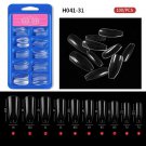100Pcs HalfFull Cover Nails Artificial False Nail Tips Model #31