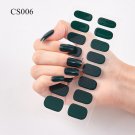 16 Tips #CS006 Full Size Nail Wraps Stickers Manicure 3D Strips CA