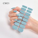 16 Tips #CS021 Full Size Nail Wraps Stickers Manicure 3D Strips CA