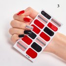 Patterned Nail Art Sticker Manicure Decal Full Nail #AF-003