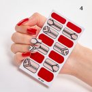 Patterned Nail Art Sticker Manicure Decal Full Nail #AF-004