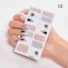 Patterned Nail Art Sticker Manicure Decal Full Nail #AF-012