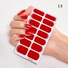 Patterned Nail Art Sticker Manicure Decal Full Nail #AF-013