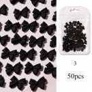 50pcs #03 Nail Rhinestones Manicure 3D Nail Ribbon DIY Decoration