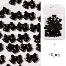 50pcs #07 Nail Rhinestones Manicure 3D Nail Ribbon DIY Decoration