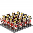 16pcs Spanish Cuirassier Cavalry Napoleonic Wars Custom Minifigures Set