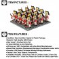 16pcs Spanish Cuirassier Cavalry Napoleonic Wars Custom Minifigures Set