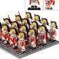 16pcs Spanish Cuirassier Cavalry Napoleonic Wars Custom Minifigures Set