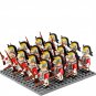 16pcs Spanish Cuirassier Cavalry Napoleonic Wars Custom Minifigures Set