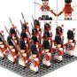 16pcs Swiss Grenadier Napoleonic Wars Custom Minifigures Set