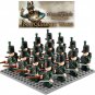 16pcs British 95th Rifle Regiment Napoleonic Wars Custom Minifigures Set