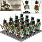16pcs Italian Light Infantry Napoleonic Wars Custom Minifigures Set
