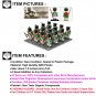 16pcs Italian Light Infantry Napoleonic Wars Custom Minifigures Set