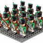 16pcs Italian Light Infantry Napoleonic Wars Custom Minifigures Set