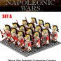 Napoleonic Total Wars 7 Countries Infantry Army Collectible Minifigure Toys