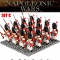 Napoleonic Total Wars 7 Countries Infantry Army Collectible Minifigure Toys