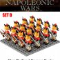 Napoleonic Total Wars 7 Countries Infantry Army Collectible Minifigure Toys