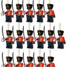 16pcs Russian Guard Hussar Napoleonic Wars Minifigures Set