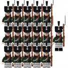Prussian Silesian Chasseur Infantry 16 Minifigures Set Toys