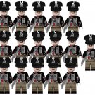 Prussian Skeleton Hussars Infantry 16 Minifigures Set Toys