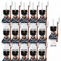 Prussian Royal Guard Grenadier Infantry 16 Minifigures Set