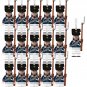 Prussian Royal Guard Grenadier Infantry 16 Minifigures Set