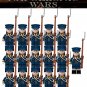 Prussian Landwehr Infantry 16 Minifigures Set