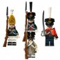 24pcs Napoleonic Wars 7 Countries Army Soliders Collectible Minifigures