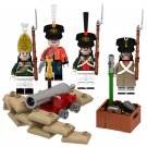 Russian Infantry Custom Minifigures with Weapons and Accessories