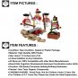 British Redcoat Troops Minifigures with Weapons and Accessories